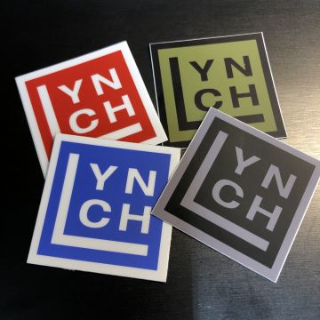 Square Logo Stickers